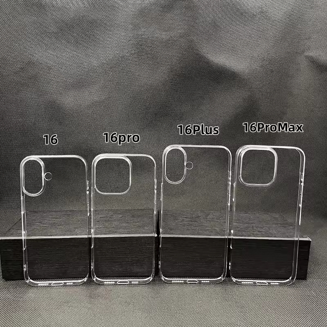 For iPhone Hard Blank Junk Phone Cases for iPhone 11 12 13 14 15 16 Pro Max 17 Air 18 Pro Clear Junk Phone Case Bulk Wholesales