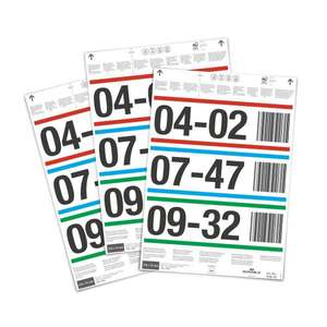 ทนทาน-1028-02แทรกสำหรับโลจิสติกถุง210x74มม (หลายแพ็ค)-EAN 4005546725772ป้ายและพื้น - Product Image 2