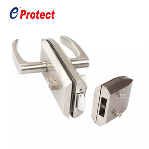 Serrure numérique en acier inoxydable au design moderne pour portes en verre avec verrou magnétique <span class=keywords><strong>Eprotect</strong></span> FT-039 pour salle de bain et hôtel - Product Image 1