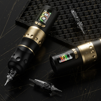 Moteur de stylo sans fil professionnel CNC pour tatouage et SMP, préréglages rapides, course réglable, performance fiable, pistolet de tatouage en gros