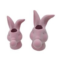 Vases décoratifs en céramique floquée personnalisables, objets irréguliers en forme d'œuf pour la maison ou le bureau