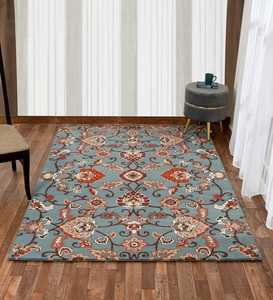 Tapis d'intérieur en laine unie fait main de qualité supérieure, moelleux et tufté à la main, avec support antidérapant lavable pour salon et chambre à coucher - Product Image 2
