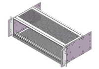 RDEKONO Boîtiers d'instruments électroniques, sous-racks, produits basse tension pour boîtes de batteries ferroviaires, supports de montage en rack