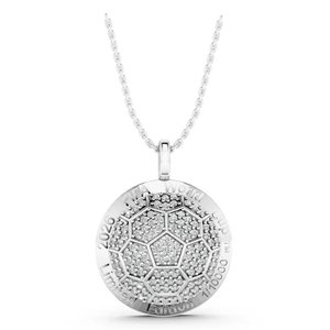 Pendentif Moissanite Designer Effet Glacé en Argent Sterling 925, Breloque Hip Hop Scintillante, Bijou de Mode pour Fête, Cadeau pour Femme - Product Image 1