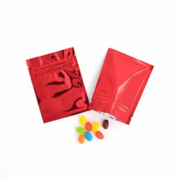 Recyclable Givré Couleur Gravure Imprimé PET & PE En Plastique Sac À Fermeture Éclair Stand up Pouch pour Scellé Bijoux Alimentaire Emballage
