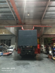 Kustom peralatan angkat berat hidrolik Jiefang Model truk kargo baja kotak kargo truk Van - Product Image 2