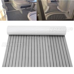 Alfombrilla de Espuma EVA de 240 cm para Cubierta de Barco o Yate, Imitación Madera de Teca, Autoadhesiva, Antideslizante - Product Image 4