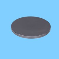 Cible de pulvérisation PVD en silicium 5N, disque, plaque, feuille pour revêtement PVD, destinée aux fabricants