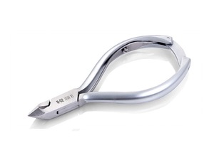 NGHIA Pince à cuticules professionnelle en acier inoxydable N-02 Finition mate Gris Utilisation beauté Manucure Pédicure Ensemble d'outils en blister - Product Image 1