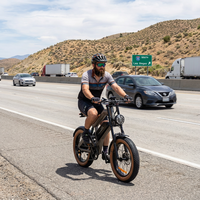 Nouveau modèle 2026 M20 Vélo électrique hybride 20'' Moteur arrière sans balais 48V Cadre en acier au carbone 7 vitesses Frein à disque Batterie au lithium