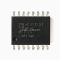 Composants électroniques XYCH, circuit intégré ADUM1401BRWZ-RL, isolateur numérique à quatre canaux, 2,5 KV, SOIC-16, 100% original