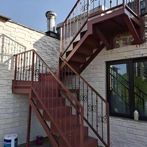 住宅建筑医院购物中心酒店公园不锈钢防火扶手-锌钢栏杆 - Product Image 2
