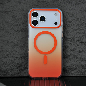 Güçlü N52 mıknatıslar darbeye iPhone için kılıf 17 Pro Max dalga noktası yan desen IMD degrade mat cep telefonu kılıfları - Product Image 3