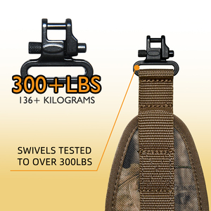 गाफ प्रबलित सिलाई 1 "भारी शुल्क स्विचस्ट आरामदायक बंदूक स्ट्रैप का शिकार - Product Image 2