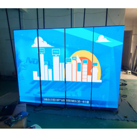 Écran d'affichage publicitaire intelligent portable P2.5, affichage LED couleur pleine, avec CMS piloté par l'IA, haute luminosité, design pliable