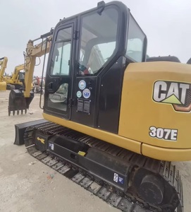 Excavatrice Caterpillar 307E d'occasion, 7 tonnes, équipement de construction avec composants essentiels du moteur - Product Image 1