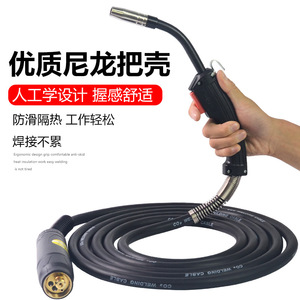 Mig Mag Welding Torch 15ak 24kd 36kd Co2 Gas Shielded Welding Tool Industrial Grade Air Cooled Electric Heating - Product Image 1