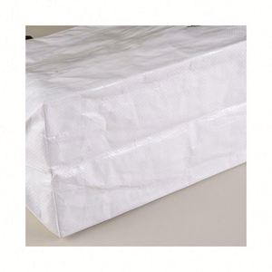 Sacs fourre-tout réutilisables en tissu non tissé PP, personnalisés, imprimés en couleur, à double poignée et bandoulière unique - Product Image 4