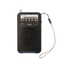 Radio de poche compacte R-398 à succès avec récepteur FM/AM complet à deux bandes