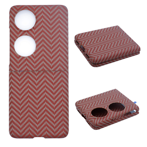 Étui Mobile en Fiber d'aramide véritable pour Huawei <span class=keywords><strong>P50pocket</strong></span> - Product Image 4