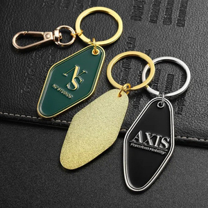 Biểu Tượng Tùy Chỉnh Sang Trọng Kim Loại Mềm Men Khách Sạn Keychain Cá Nhân Số Phòng Cổ Điển Kim Loại Móc Khóa Motel Phòng Móc Chìa Khóa - Product Image 5