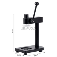 Machine de scellage manuelle pour canettes de boissons avec base large pour une stabilité accrue et anti-tremblement, pour ligne d'emballage