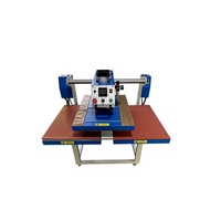 Compresseur d'air pneumatique Tables doubles Presse à chaud pour t-shirts par sublimation