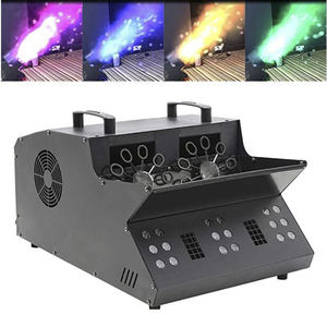 Machine à bulles de fumée 3in1 LED DMX 512 avec télécommande pour éclairage de scène de festival de musique - Product Image 2
