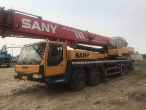 Chine Sany bon marché utilisé QY75V grue de camion de 75 tonnes avec hauteur de levage du moteur Hangfa 45M à vendre - Product Image 5