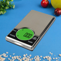 Balance de poche numérique mini pour bijoux, précision 0,01g, électronique, acier inoxydable, batterie, écran LCD rétroéclairé vert, 1 an OEM ODM