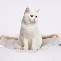 Lit pour chat Ropecube moderne - Tissu en coton durable et écologique, pliable et portable pour la maison, le bureau et l'appartement