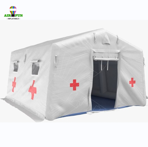 AIRFUN-Tienda de campaña inflable para alivio de desastres, tienda de rescate con aislamiento de aire, tienda de hospital de campo inundado a la venta - Product Image 1