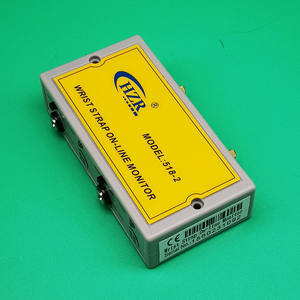 Bracelet antistatique HZR 518-2 avec moniteur en ligne double alarme automatique ESD - Product Image 2