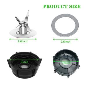 Repuestos para <span class=keywords><strong>Licuadora</strong></span> <span class=keywords><strong>Oster</strong></span>, Cuchilla Eléctrica Clásica <span class=keywords><strong>de</strong></span> Acero Inoxidable SUS 304, Repuesto <span class=keywords><strong>de</strong></span> Cuchilla Clásica para Licuadoras Domésticas - Product Image 3