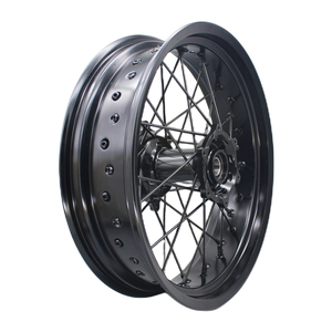Jantes de moto CNC en alliage d'aluminium 17 pouces <span class=keywords><strong>Supermoto</strong></span> Super Motard EXC <span class=keywords><strong>SXF</strong></span> 250 <span class=keywords><strong>350</strong></span> 450 2003-2023 pour <span class=keywords><strong>KTM</strong></span> - Product Image 4
