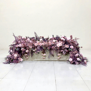 Arreglo Floral hecho a mano Centros DE MESA DE BODA Primavera Bebé Aliento Rosa Bola de flores artificiales para la graduación del Año Nuevo chino - Product Image 3