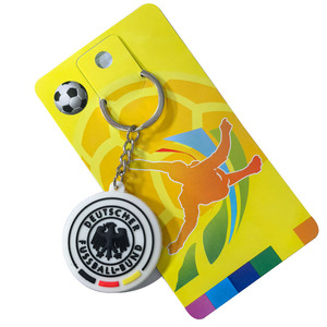<span class=keywords><strong>Portugal</strong></span> États-Unis Mexique Allemagne Brésil Argentine PVC Caoutchouc souple Logo d'équipe Porte-clés Pendentif de football Modè<span class=keywords><strong>le</strong></span> Chine PVCK - Product Image 2