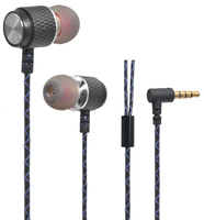 Desain baru Earphone 3.5mm kabel asli Earphone In-ear Bass portabel untuk apple Sport Earphone berkabel untuk iphone dengan mikrofon
