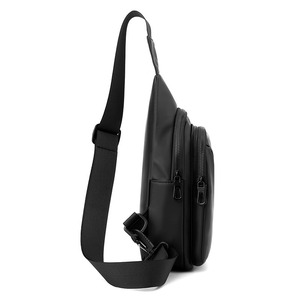 Người Đàn Ông Mới Đa Chức Năng Đơn Giản Xu Hướng Thời Trang Crossbody Ba Lô Kinh Doanh Vai Túi Dây Kéo Đóng Cửa Chống Trộm Nylon - Product Image 5