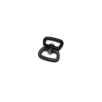 Anneau rotatif en aluminium aéronautique pour escalade en extérieur, anneau de connexion, boucle de laisse pour animaux, boucle de ceinture pour laisse, crochet en forme de 8