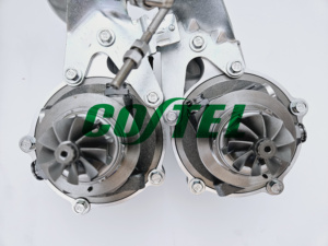 เทอร์โบชาร์จเจอร์ F150อัปเกรด3.5L F-150สำหรับ EcoBoost ระยะ2 41มม. ซูเปอร์คอร์1คู่550HP CL3Z-6K682-C CL3Z-6K682-D 2011-2012 - Product Image 6