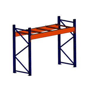 رف تخزين معدني عالي الجودة مصنوع في المصنع، رف فولاذي لتخزين المستودعات - Product Image 1