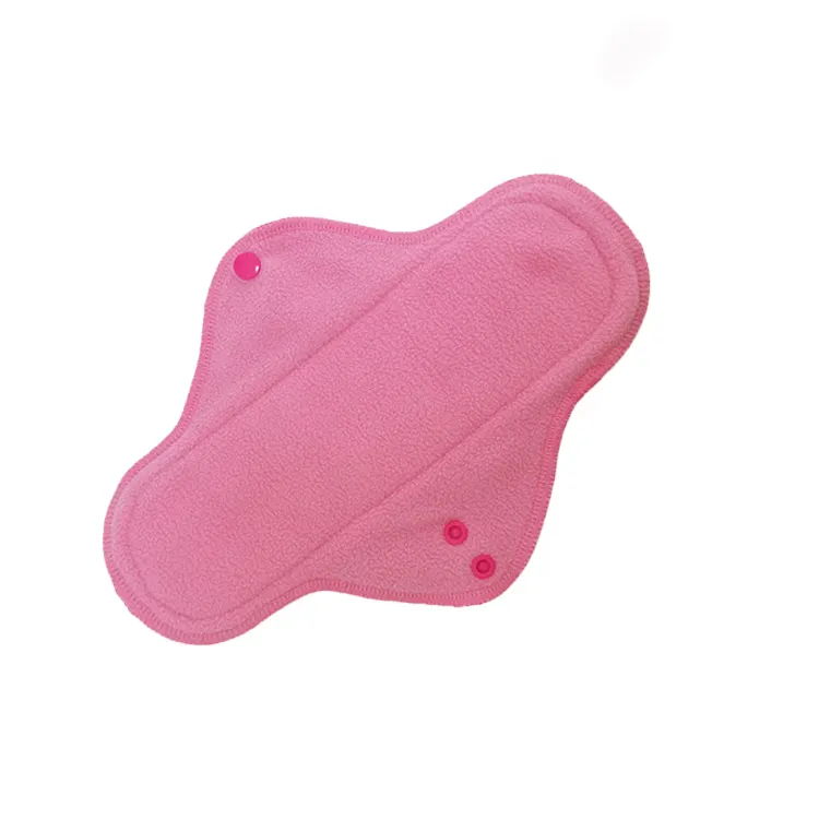 Women organic feminine pads sanitary napkins top quality reusable natural bamboo sanitary pads