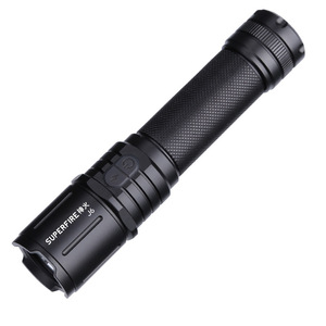 ไฟฉายยุทธวิธี Divine Fire J6 LED แบบชาร์จได้ ระยะส่อง 300-400 เมตร สำหรับป้องกันตัวกลางแจ้ง - Product Image 1