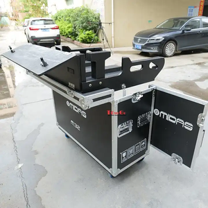 Flip Flight Case para Midas M32 Aluminio <span class=keywords><strong>Dj</strong></span> <span class=keywords><strong>Roland</strong></span> Live Sound Mixing Flip Case con ruedas - Product Image 4