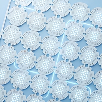 Base en aluminium pour LED, PCB MCPCB, épaisseur de la plaque 1,2 mm, cuivre 25 µm, finition de surface OSP pour LED haute puissance