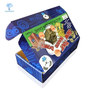 Customised Corrugated Cardboard Kid Surprise Paper Packaging Game Toy <b>Box</b> - Product Image 2