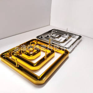 Plastic <b>Sofa</b> Decorative Buckle Square Hollow Accessory 120x120mm Durable Minimalist Design Furniture Hardware - Product Image 3