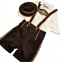 Costume d'Oktoberfest pour homme, tenue traditionnelle allemande bavaroise, tenue de bière, cosplay, Halloween, carnaval, fête, costume