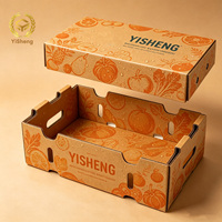 Boîtes en carton ondulé écologiques et recyclables sur mesure pour l'exportation, l'emballage et l'expédition de fruits frais (ananas) et d'aliments pour animaux.